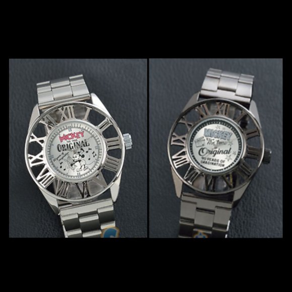 LIMITED EDITION Disney Mickey Mouse 90th Anniversary Watch Set of 2
